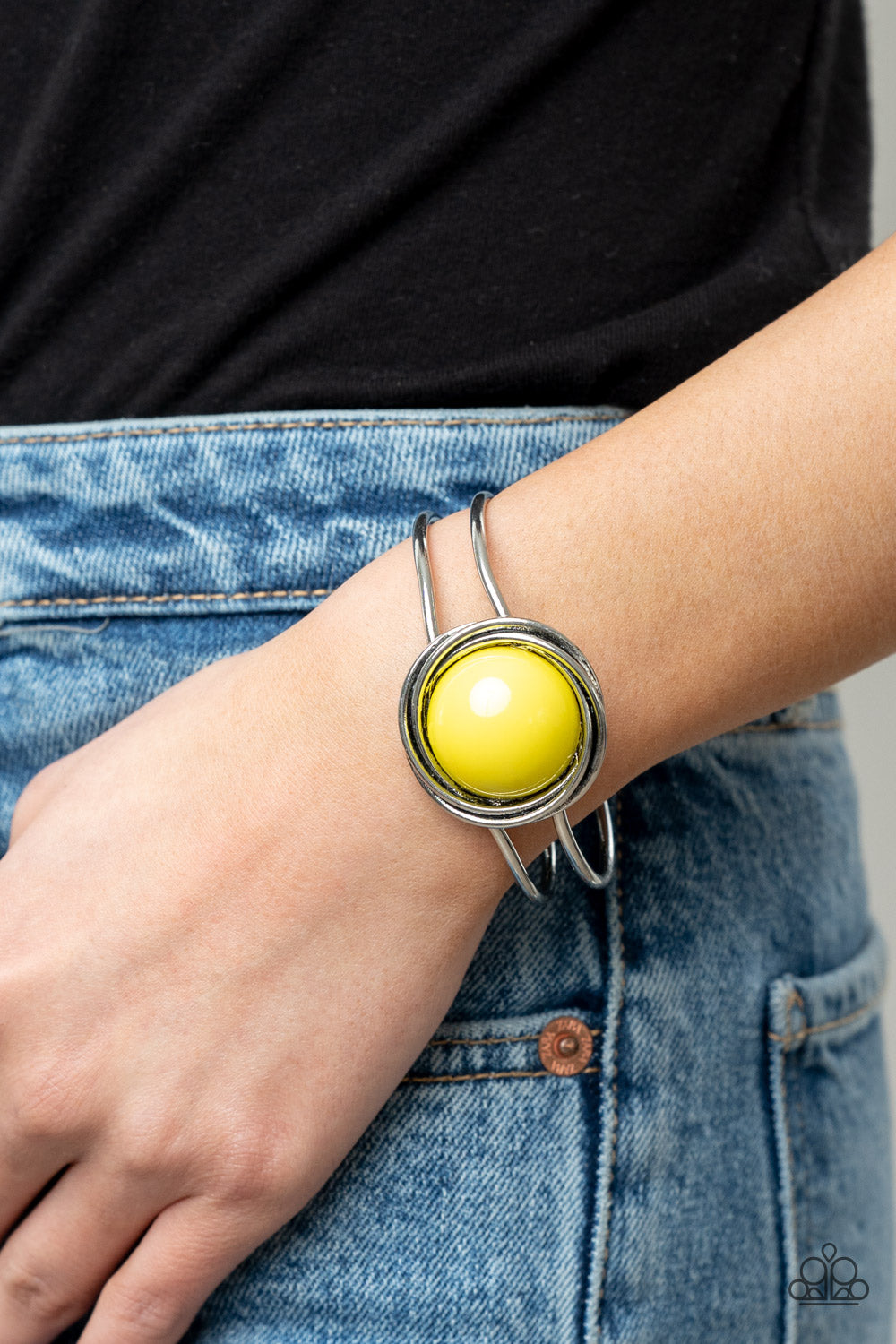 Take It From The POP! - Yellow Bracelet - B441