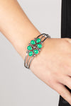 Taj Mahal Meadow - Green Bracelet - B447