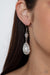 Elite Elegance - White Earrings E756