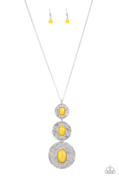 Talisman Trendsetter - Yellow Necklace  N374