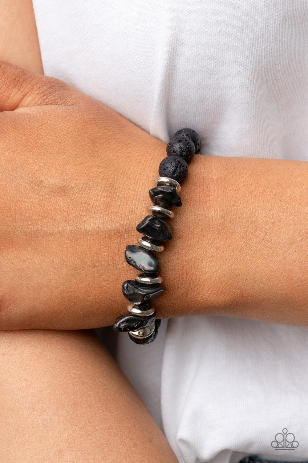 Volcanic Vacay - Silver Bracelet B660