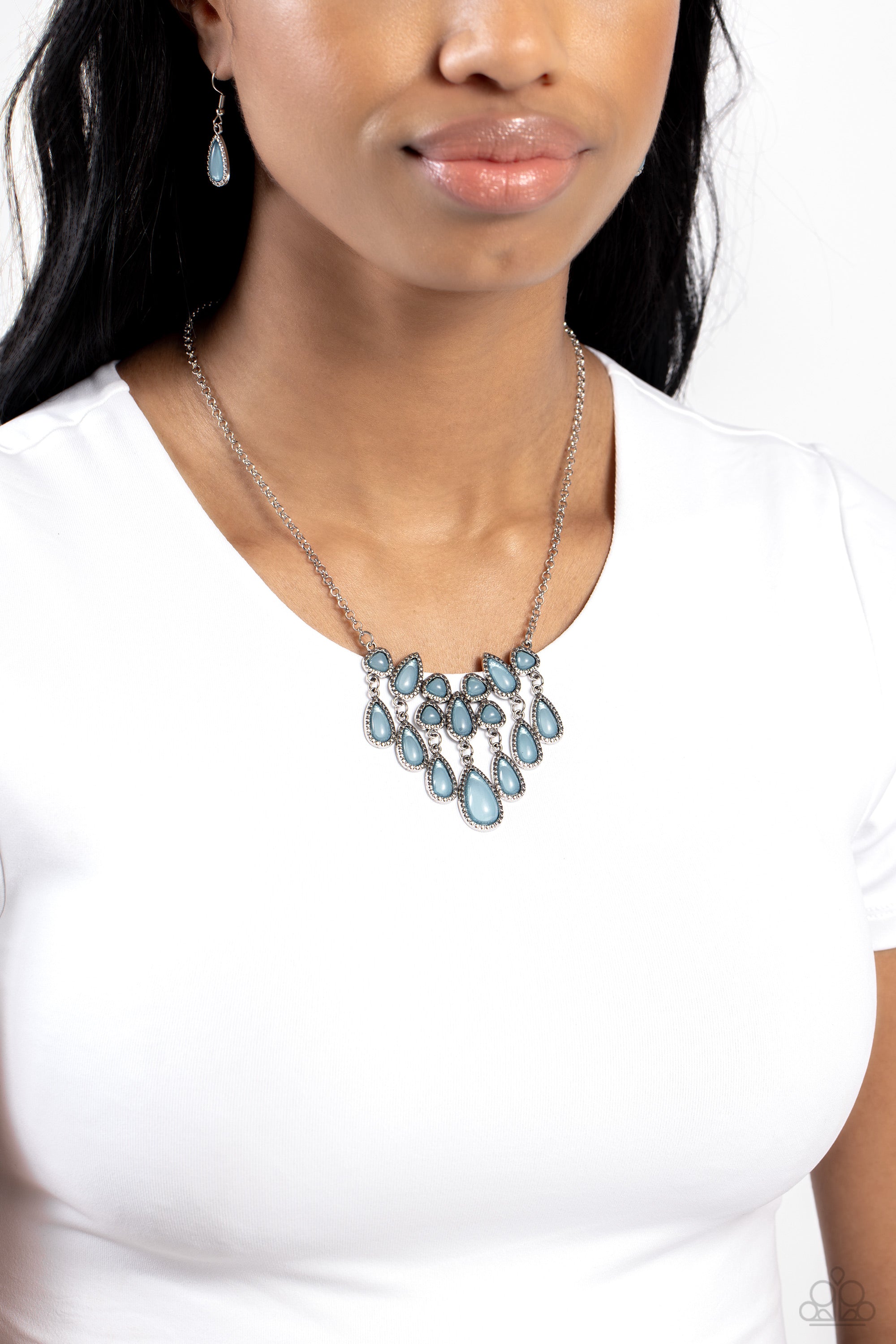 Exceptionally Ethereal - Blue Necklace N775