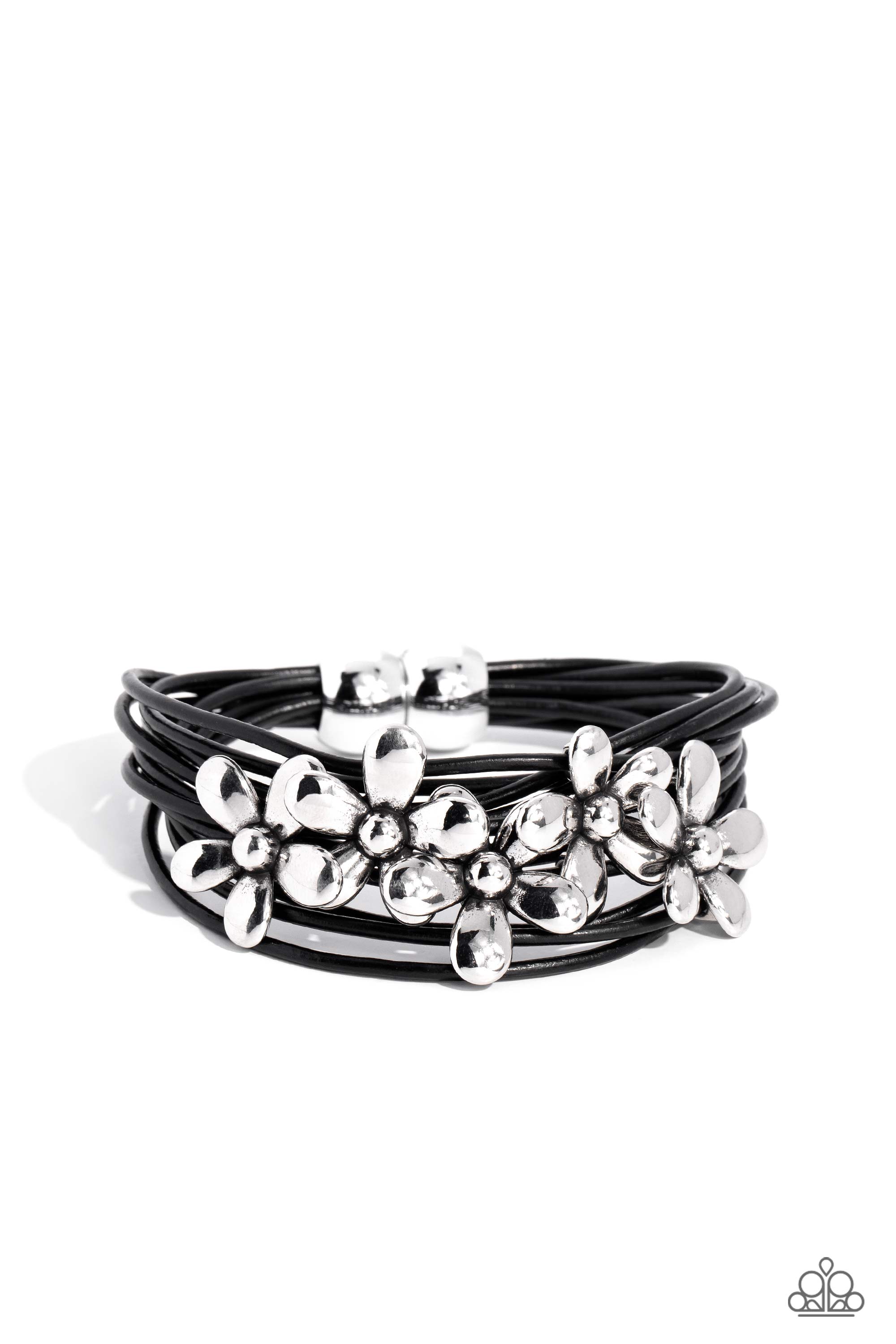 Here Comes the BLOOM - Black Bracelet B770