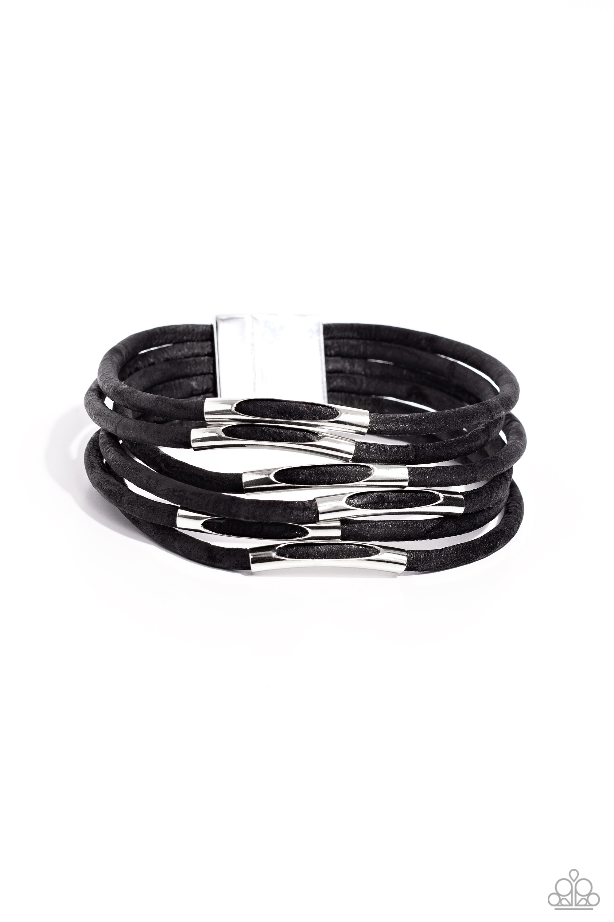 Magnetic Personality - Black Bracelet B749