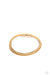 Cable Train - Gold Bracelet B750