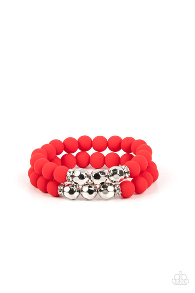 Dip and Dive - Red Bracelet B671