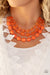 Tropical Hideaway - Orange Necklace N525