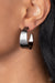 Lecture on Texture - Black Earrings E773