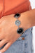 Positively Poppy - Black Bracelet B720