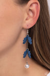 Edwardian Era - Blue Earrings E761